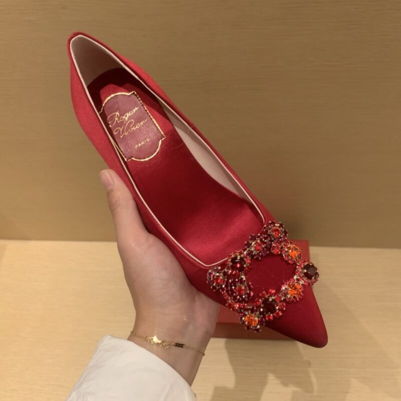 Roger Vivier authentic quality shoes 2025