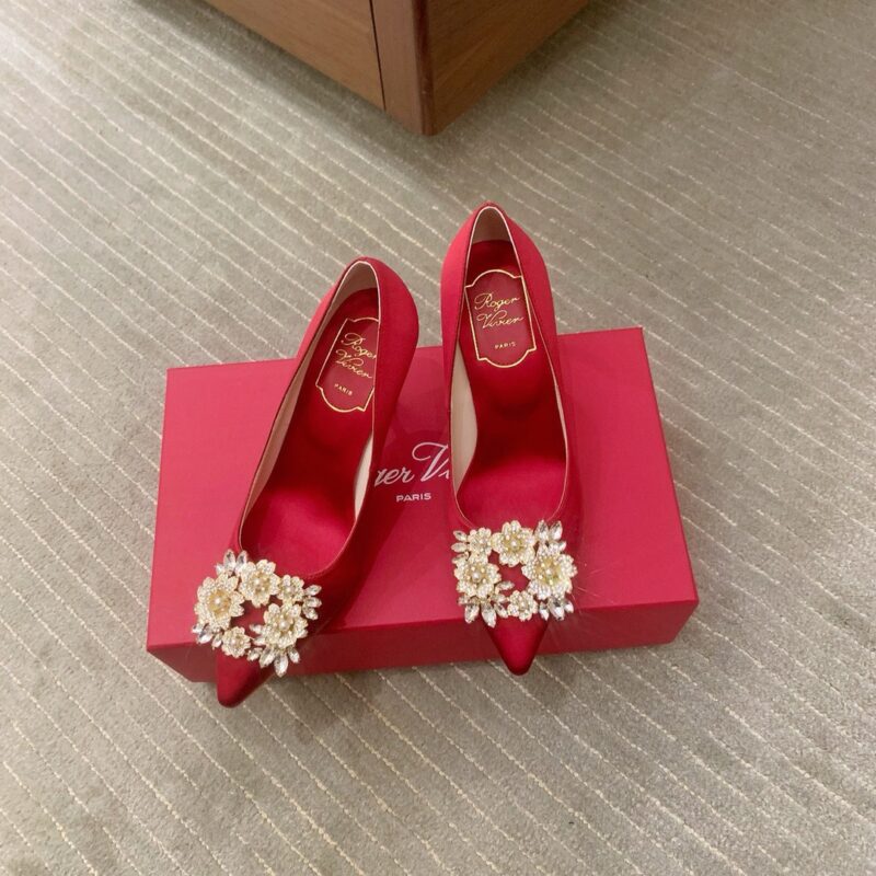 Roger Vivier authentic quality shoes 2025