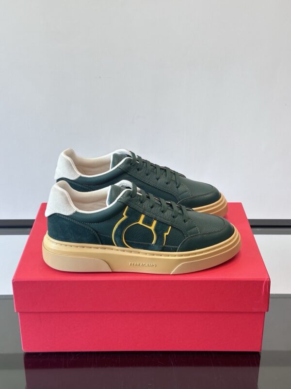Ferragamo authentic quality sneakers 2025