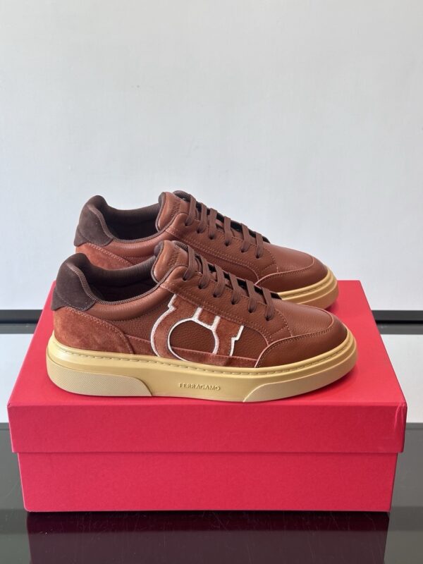 Ferragamo authentic quality sneakers 2025