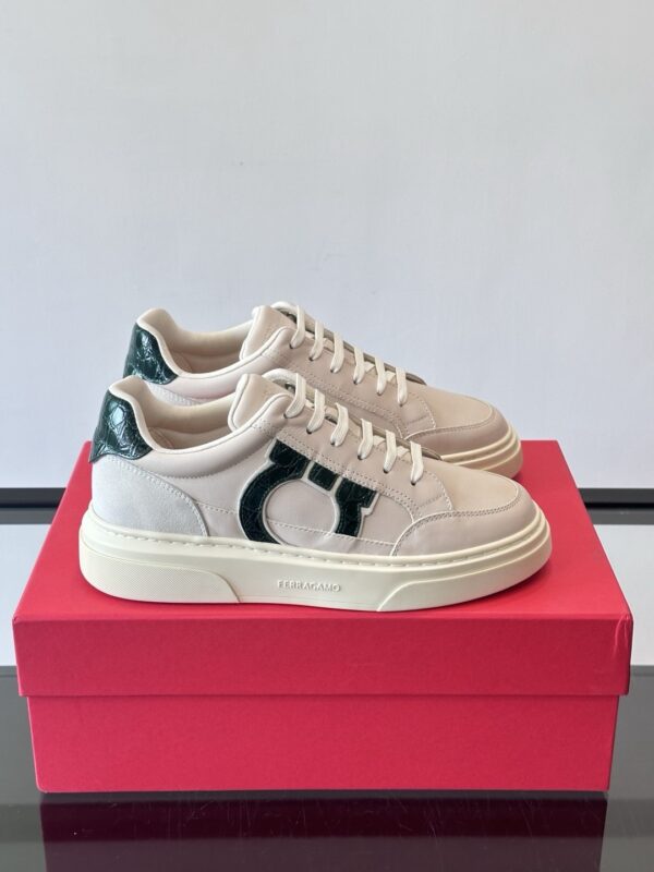 Ferragamo authentic quality sneakers 2025