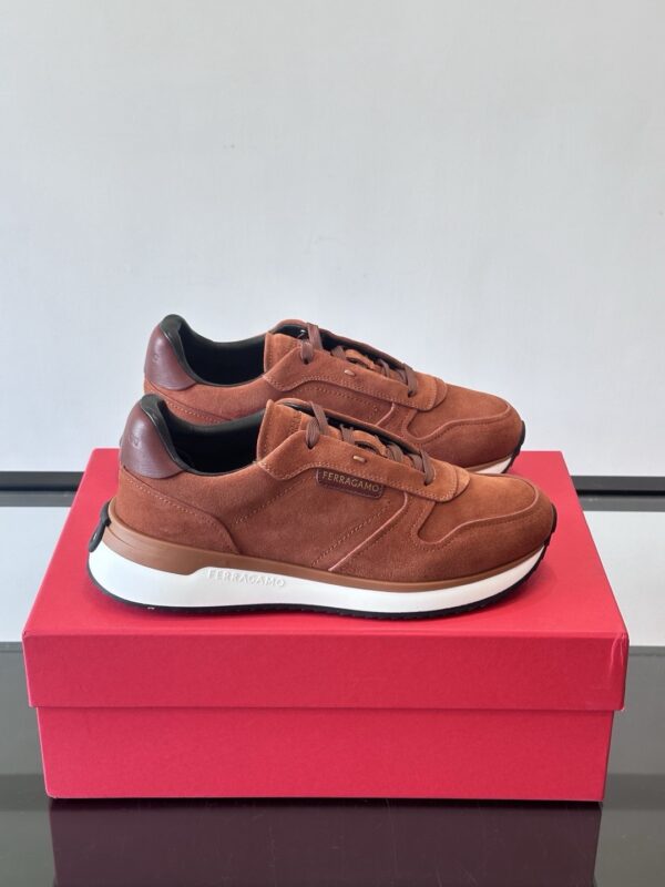 Ferragamo authentic quality sneakers 2025