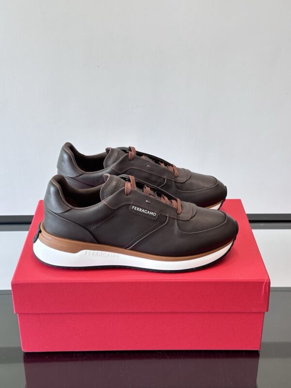 Ferragamo authentic quality sneakers 2025