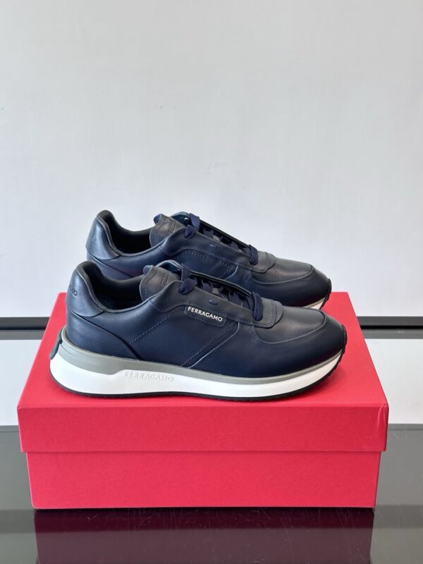 Ferragamo authentic quality sneakers 2025