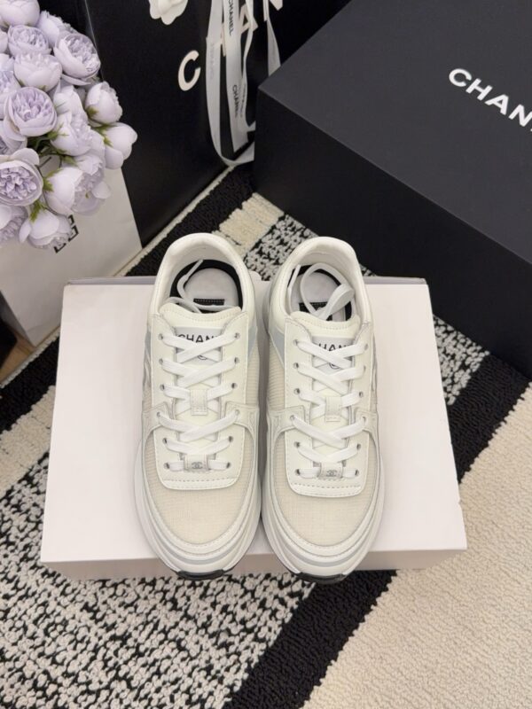 Chanel authentic quality sneakers 2025