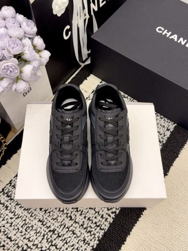 Chanel authentic quality sneakers 2025