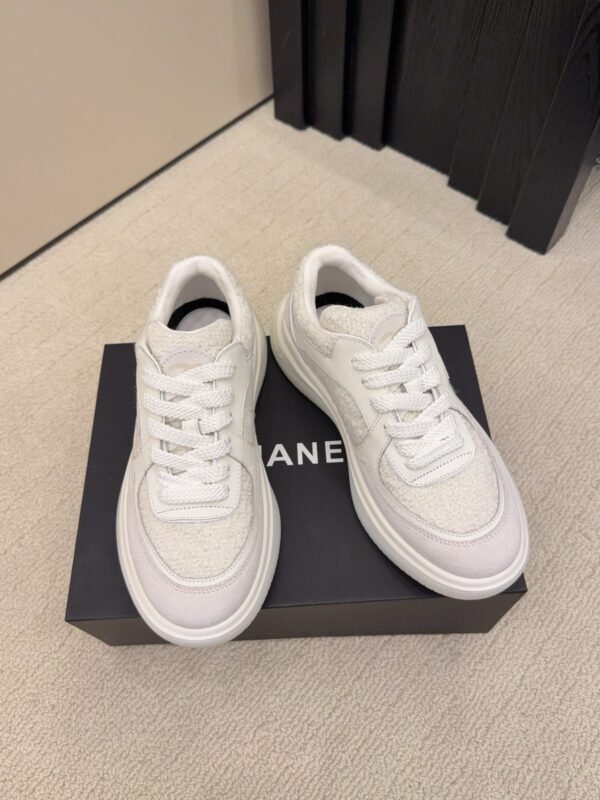 Chanel authentic quality sneakers 2025