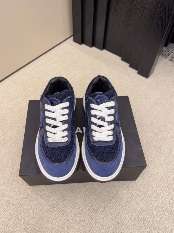 Chanel authentic quality sneakers 2025