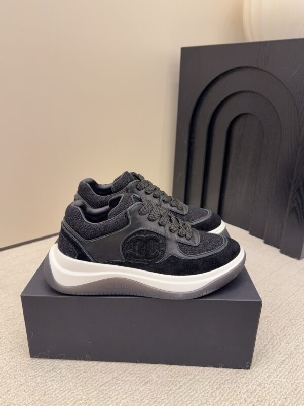 Chanel authentic quality sneakers 2025