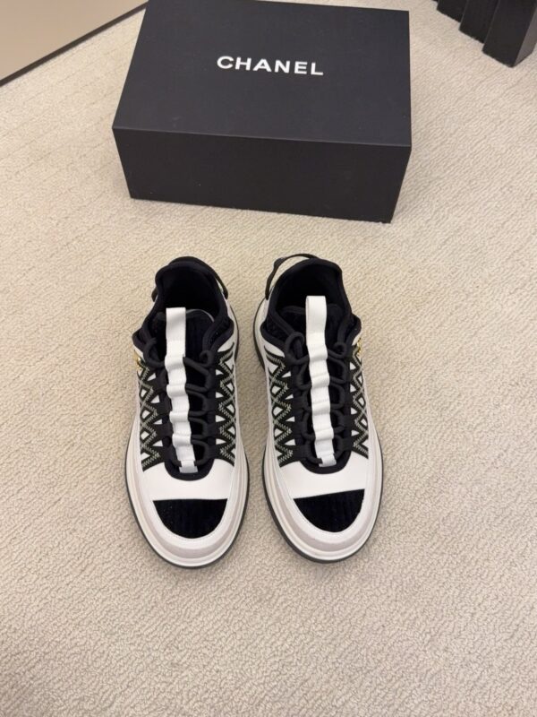 Chanel authentic quality sneakers 2025