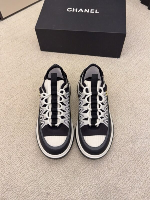 Chanel authentic quality sneakers 2025