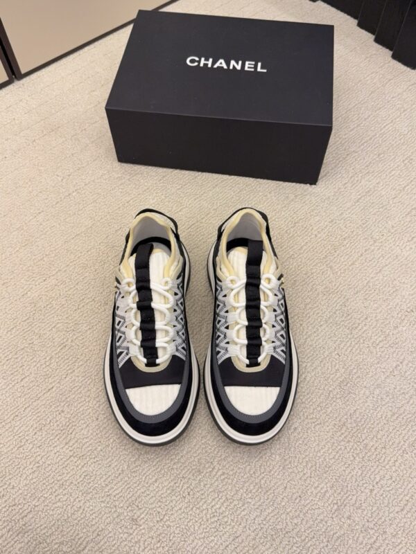 Chanel authentic quality sneakers 2025