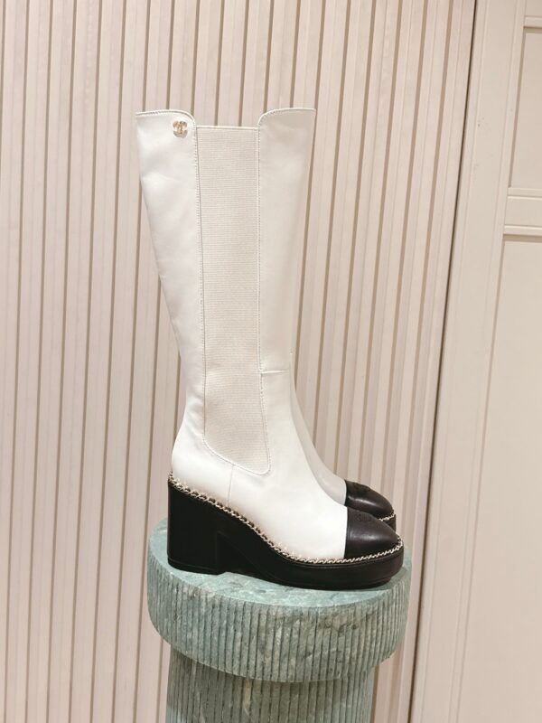 Chanel authentic quality boots 2025