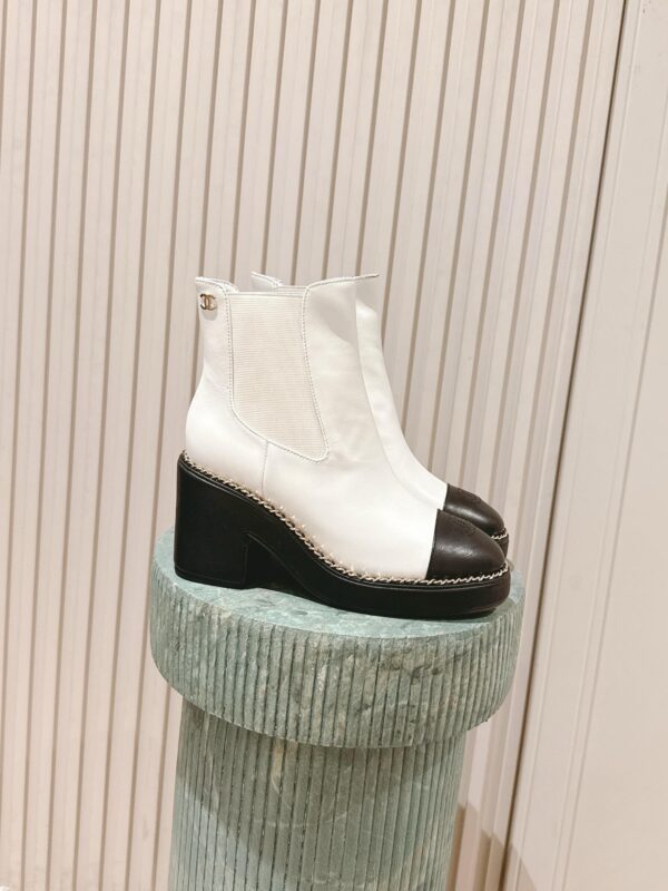Chanel authentic quality boots 2025