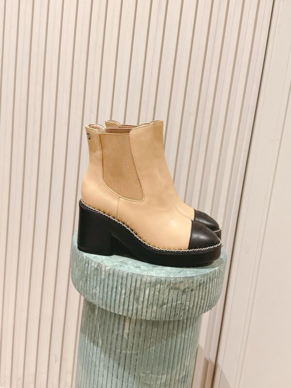 Chanel authentic quality boots 2025