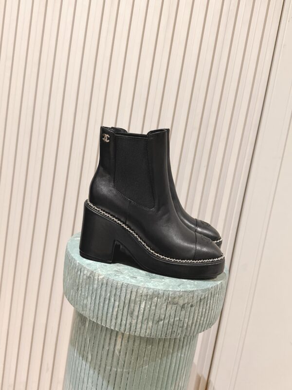 Chanel authentic quality boots 2025