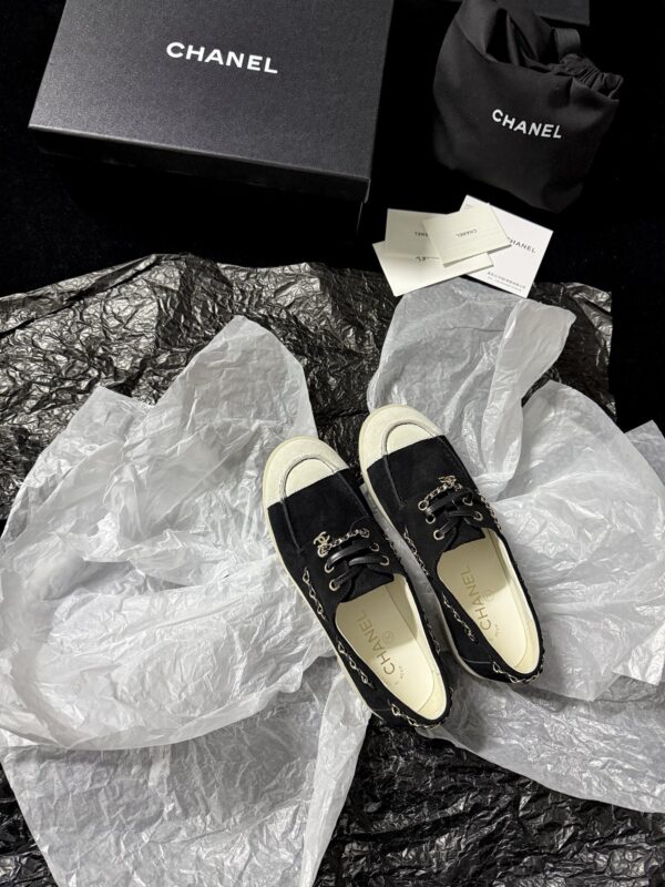Chanel authentic quality shoes 2025