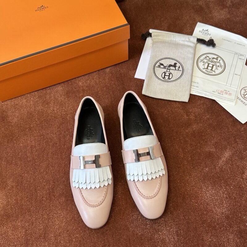 Hermes authentic quality shoes 2025