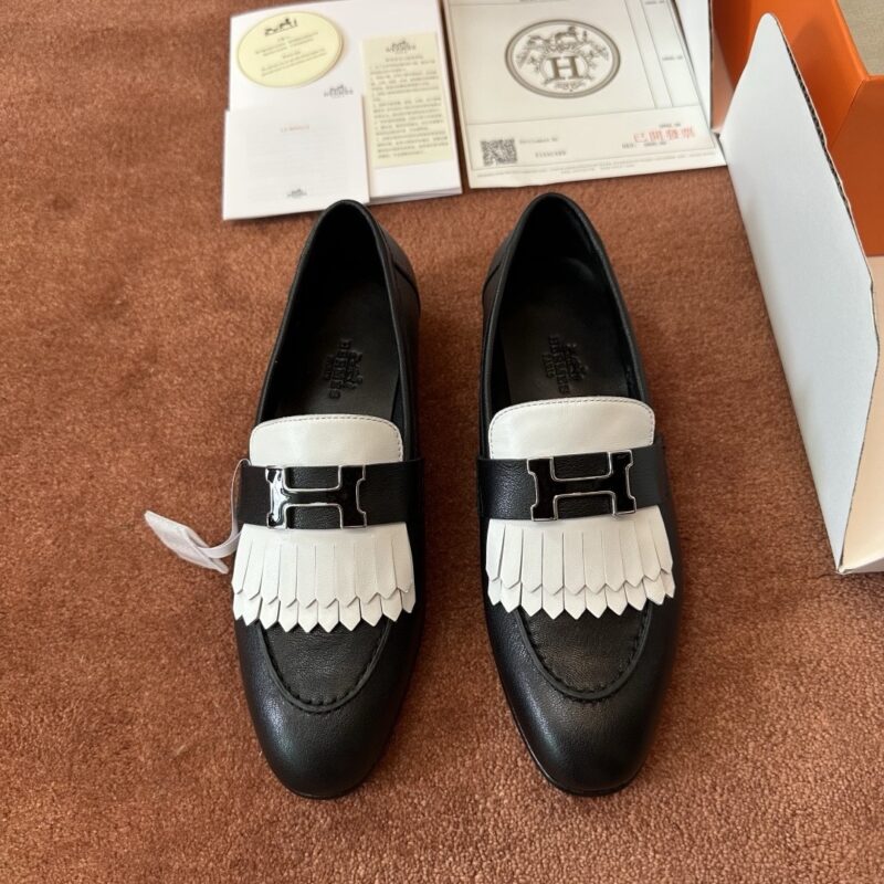 Hermes authentic quality shoes 2025