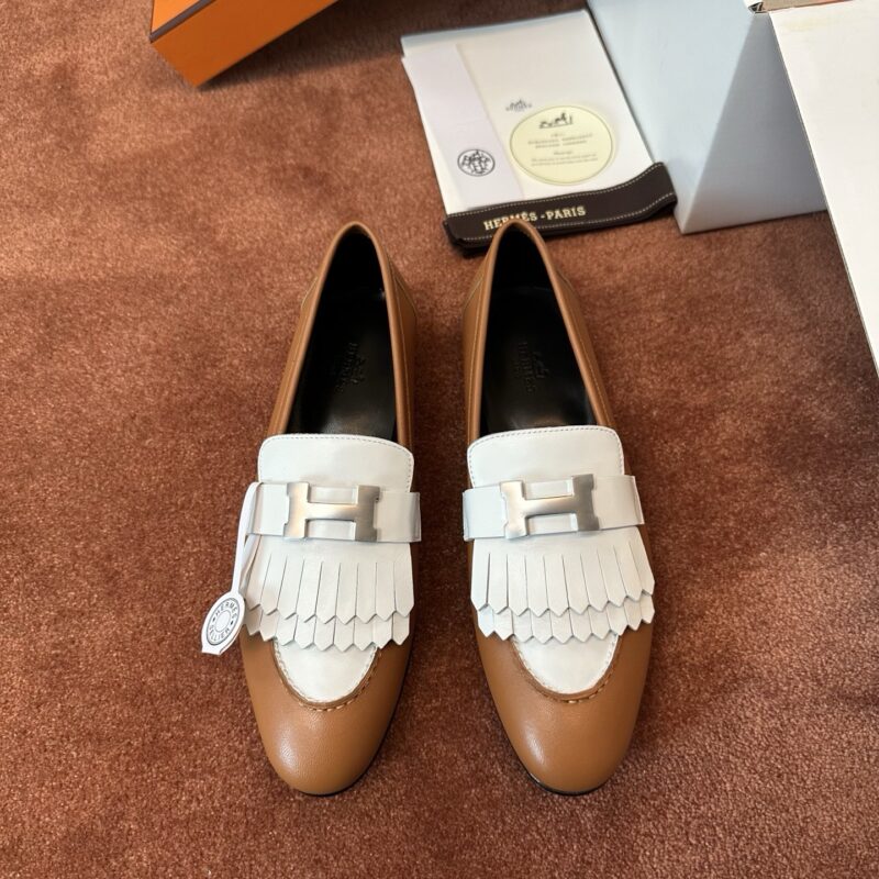 Hermes authentic quality shoes 2025