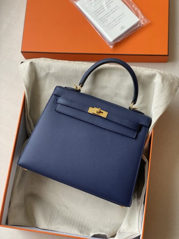 Hermes kelly 25 epsom leather ghw bag 2026 authentic quality ( if u don’t like quality can do refund)