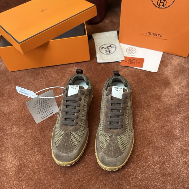 Hermes authentic quality sneakers 2025