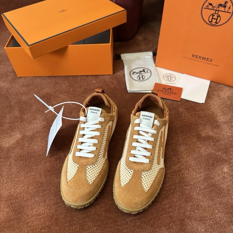 Hermes authentic quality sneakers 2025