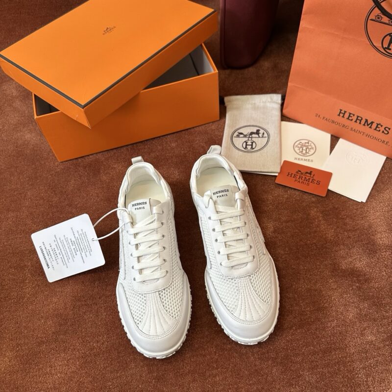 Hermes authentic quality sneakers 2025
