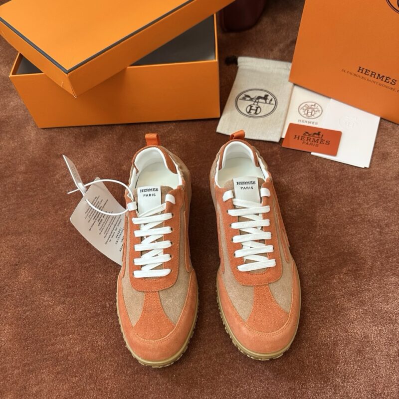 Hermes authentic quality sneakers 2025