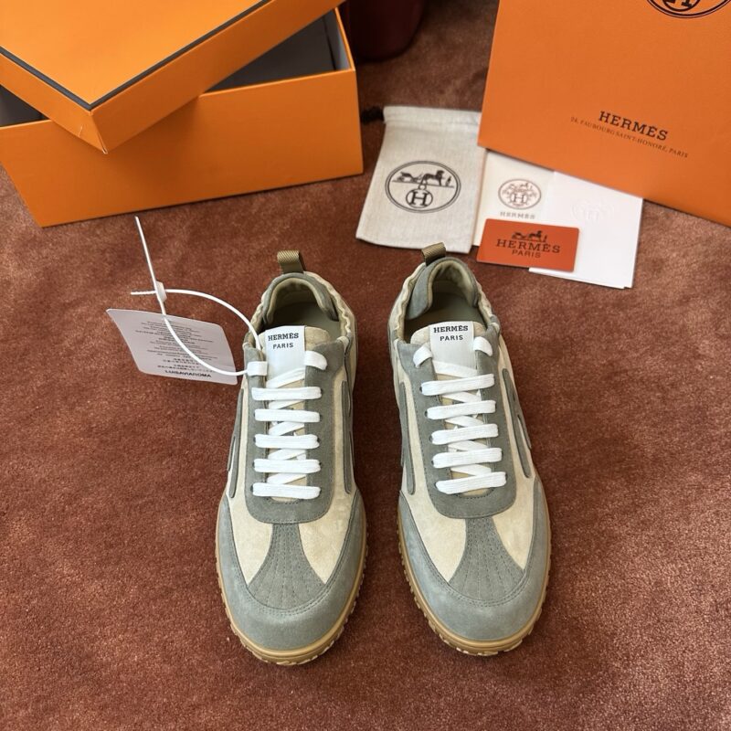 Hermes authentic quality sneakers 2025