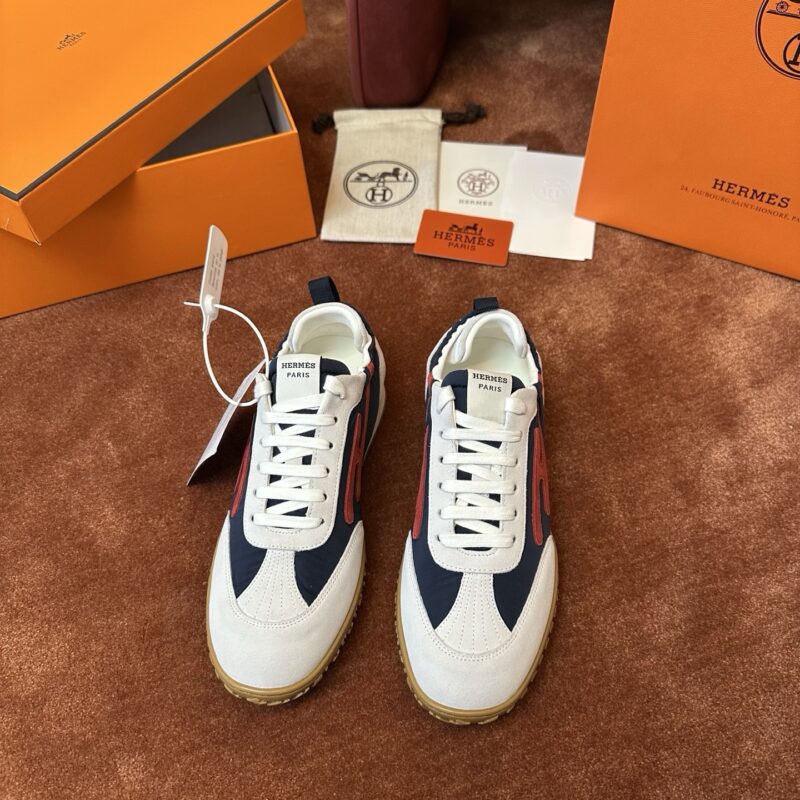 Hermes authentic quality sneakers 2025