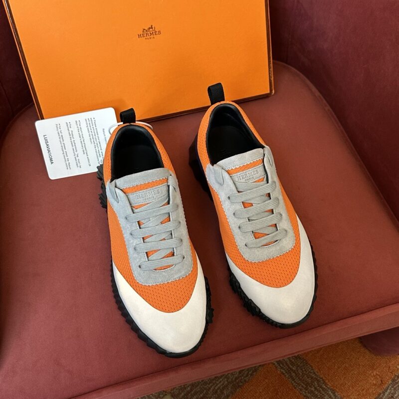 Hermes authentic quality sneakers 2025