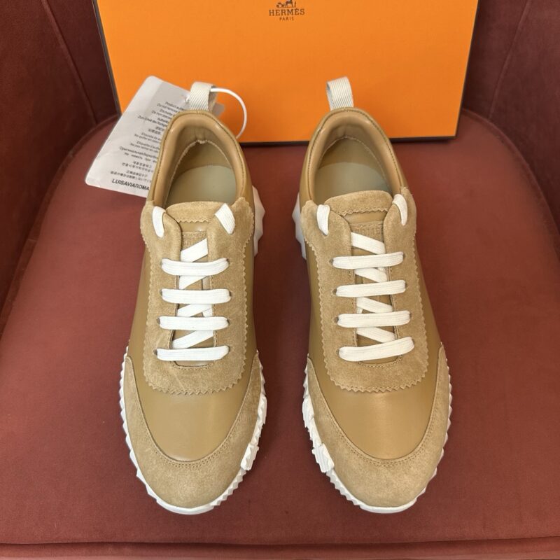 Hermes authentic quality sneakers 2025