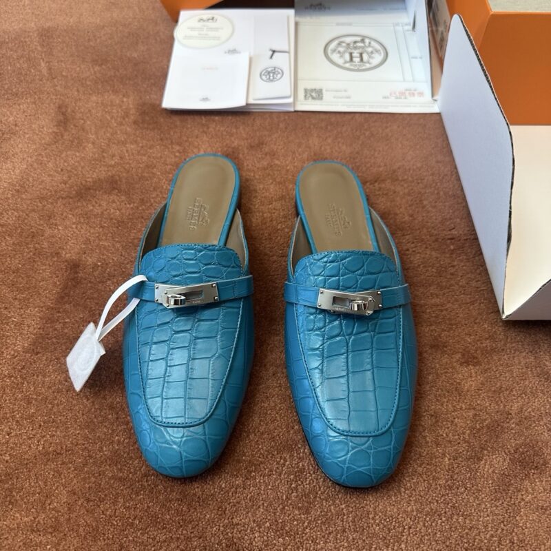 Hermes authentic quality shoes 2025