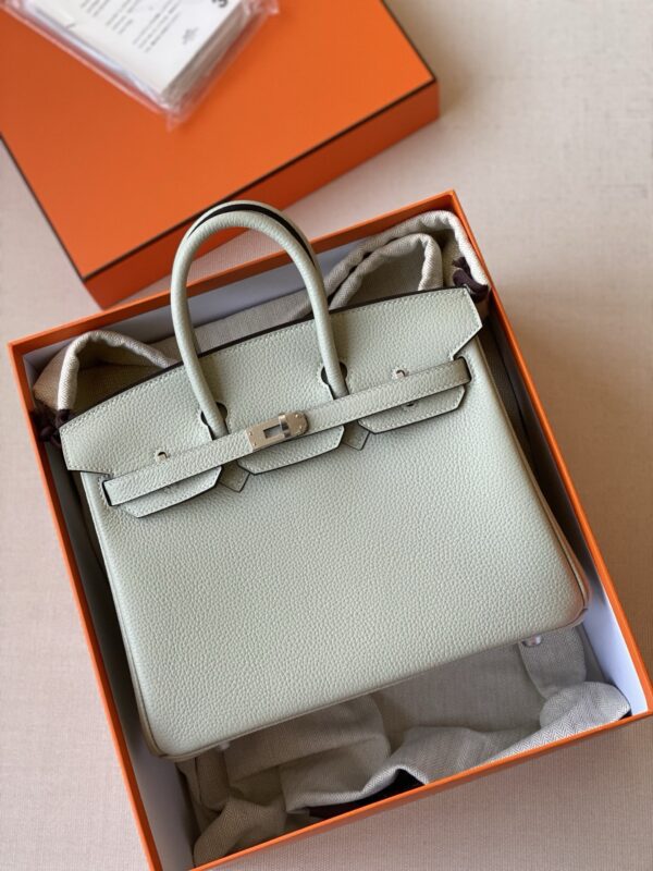 Hermes Birkin  25 phw togo leather bag 2026 authentic quality ( if dont like do refund)