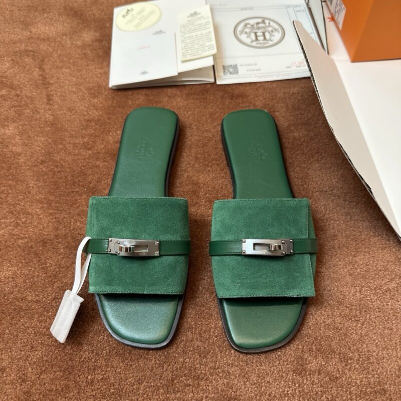 Hermes authentic quality shoes 2025