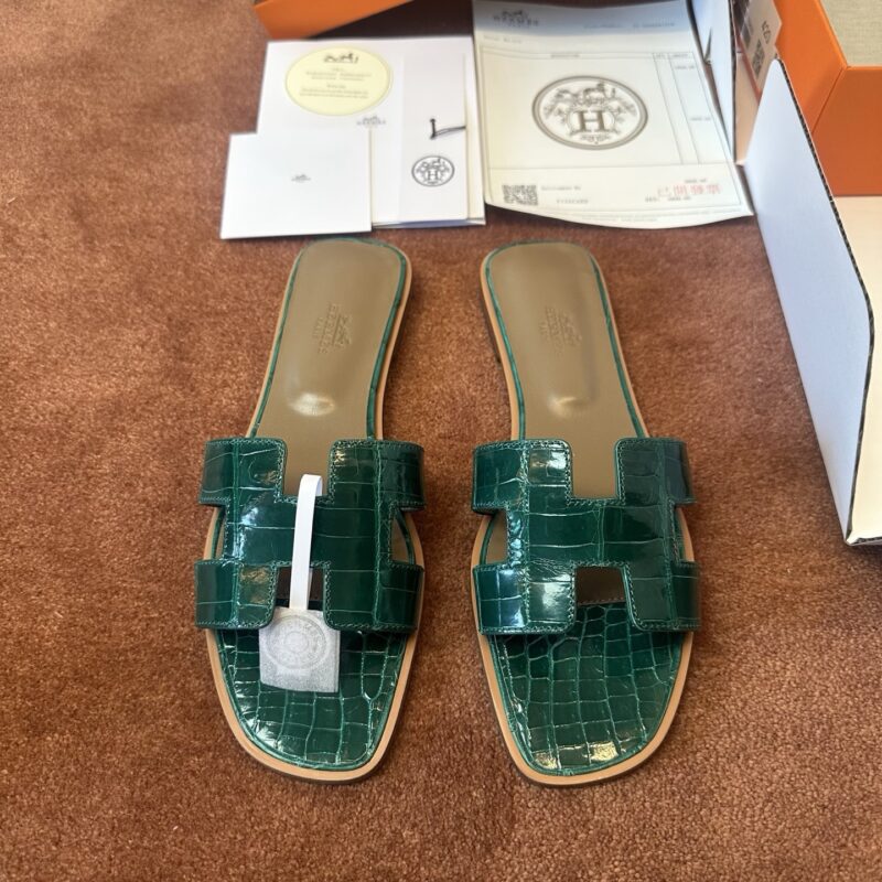 Hermes authentic quality shoes 2025