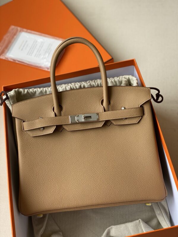 Hermes Birkin  30 biscuit phw togo leather bag 2026 authentic quality ( if dont like do refund)