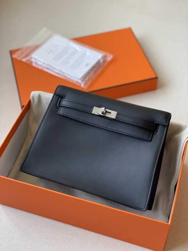 Hermes kelly danse swift leather phw black bag 2026 authentic quality ( if u don’t like quality can do refund)