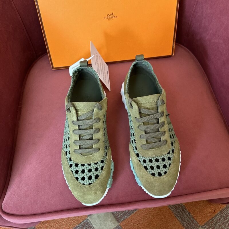 Hermes authentic quality sneakers 2025