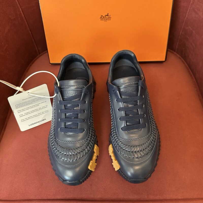 Hermes authentic quality sneakers 2025