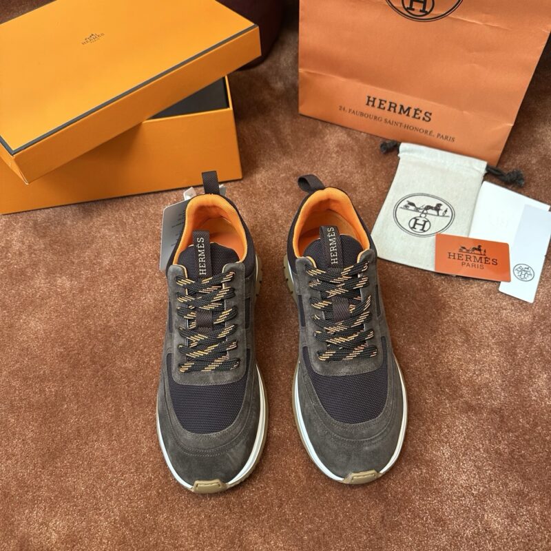 Hermes authentic quality sneakers 2025