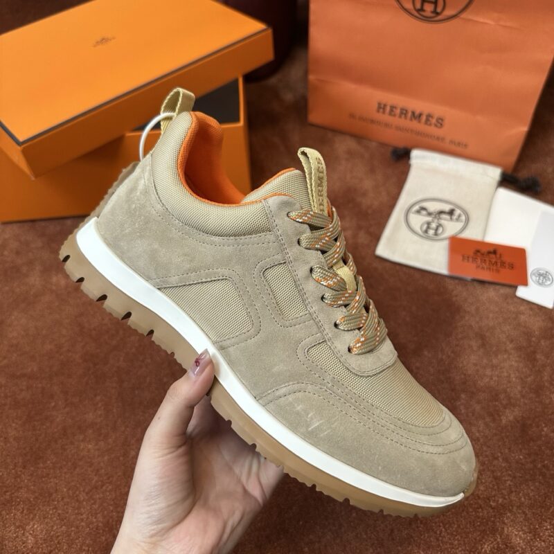 Hermes authentic quality sneakers 2025