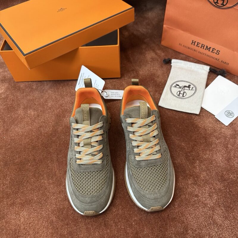 Hermes authentic quality sneakers 2025