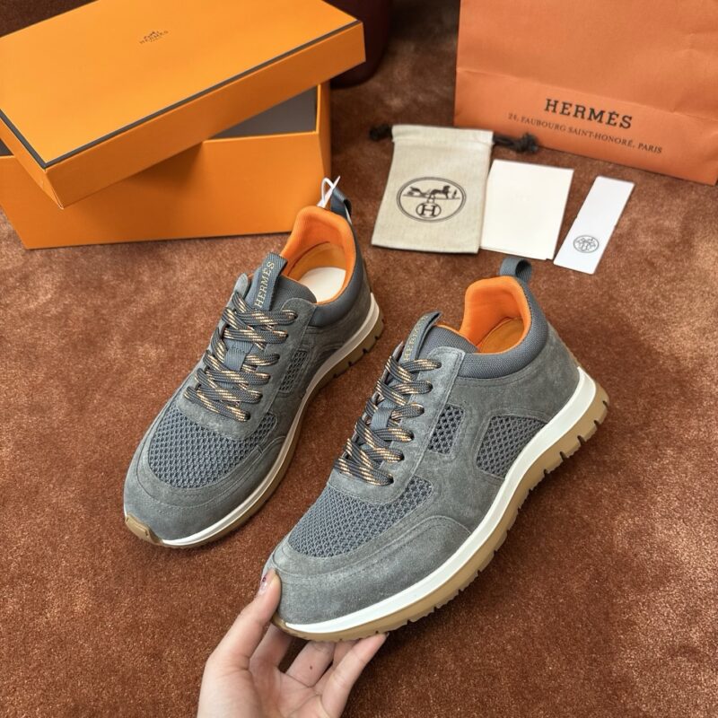 Hermes authentic quality sneakers 2025