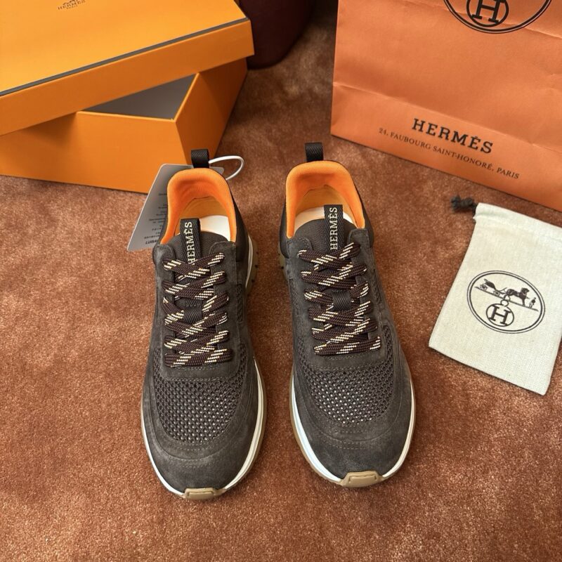 Hermes authentic quality sneakers 2025