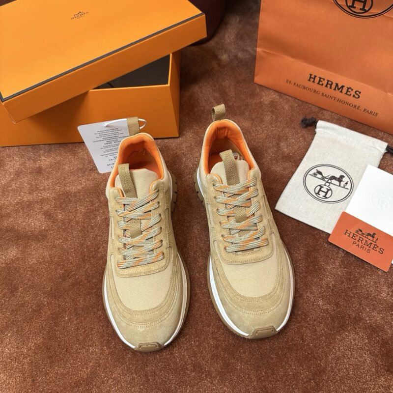 Hermes authentic quality sneakers 2025