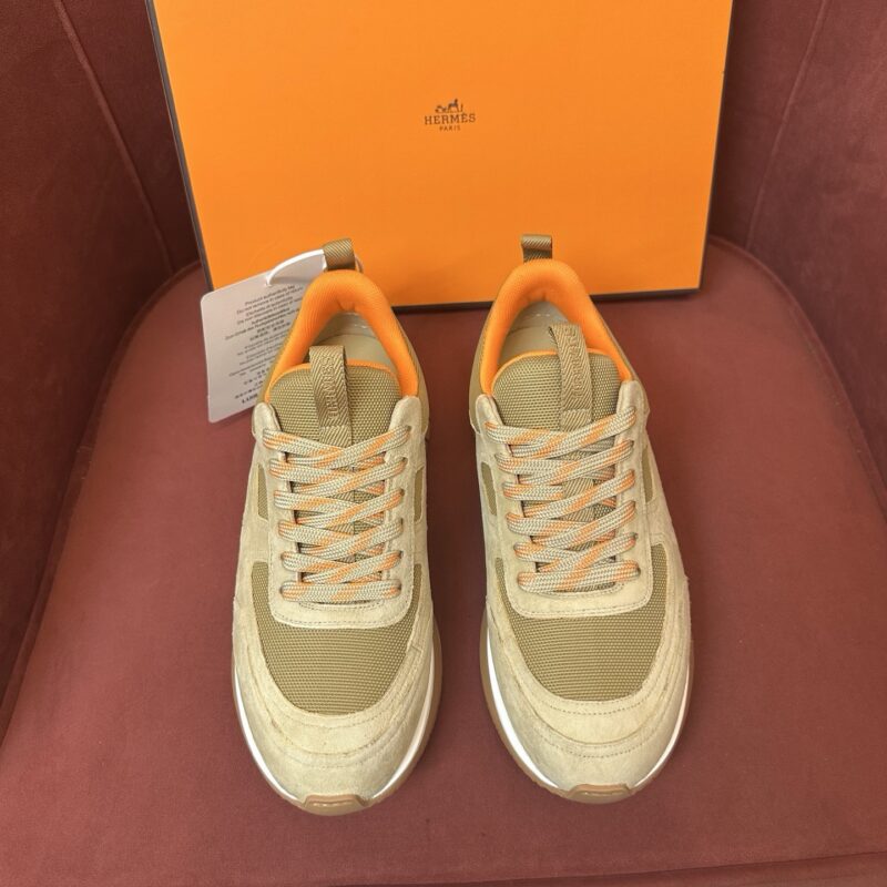 Hermes authentic quality sneakers 2025
