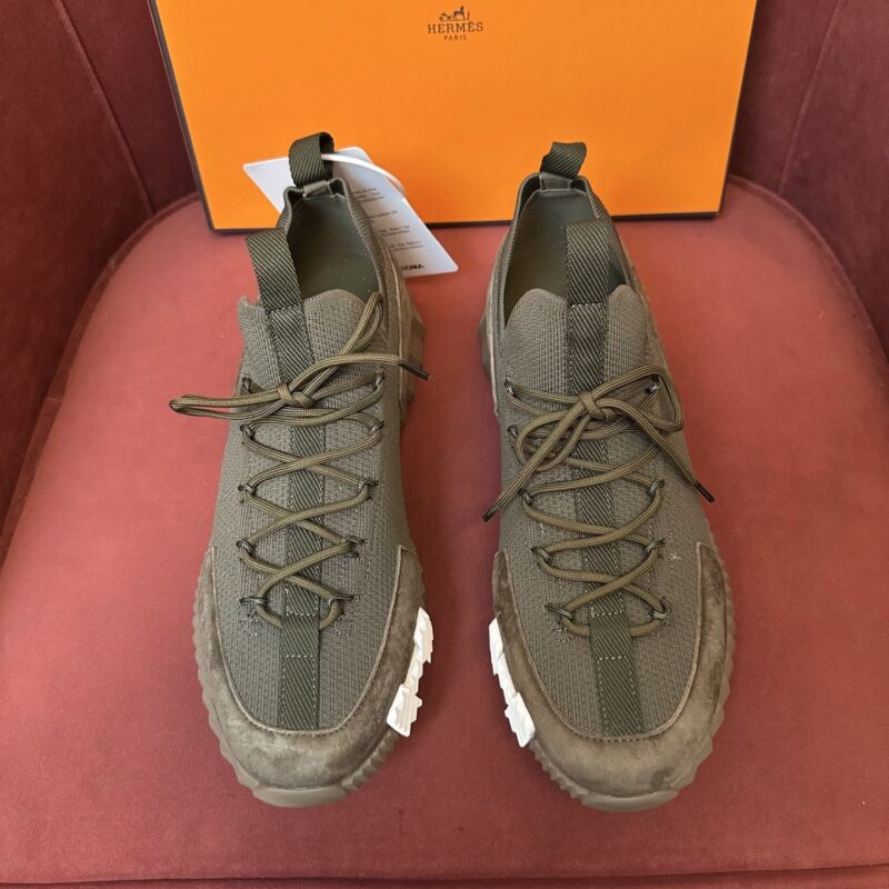 Hermes authentic quality sneakers 2025
