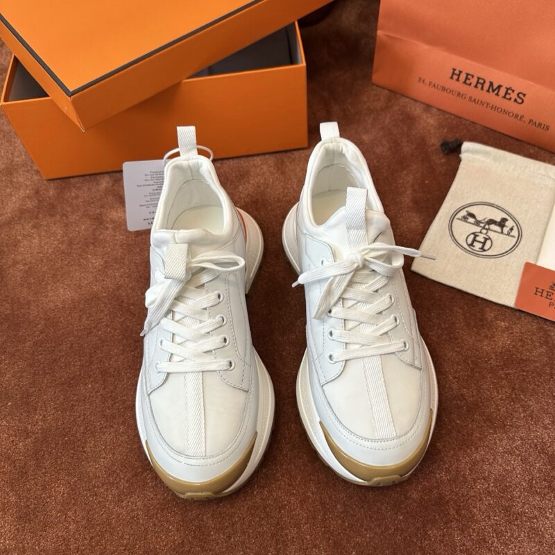 Hermes authentic quality sneakers 2025